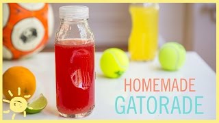 EAT  Homemade Gatorade [upl. by Nylesoy316]