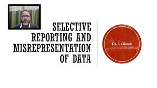 Selective Reporting and Misrepresentation of Data [upl. by Purdy254]