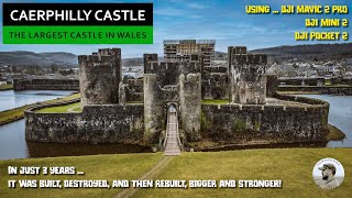 Caerphilly Castle  The Largest in Wales 2nd in Britain [upl. by Higley]