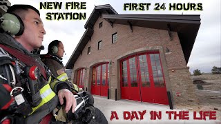 First 24 Hours in a New Fire Station  A Day in the Life [upl. by Lamiv]