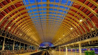 A Walk Around Londons Paddington Railway Station [upl. by Zebadiah]