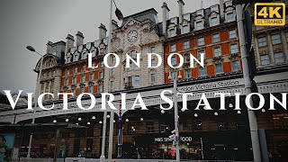 London Victoria Station Walk Through England 4K [upl. by Vincenta143]