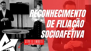 DIREITO DE FAMÍLIA Reconhecimento de filiação socioafetiva [upl. by Laresa442]