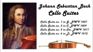 Johann Sebastian Bach  Cello suites in 432 Hz great for reading or studying [upl. by Euqinahc]