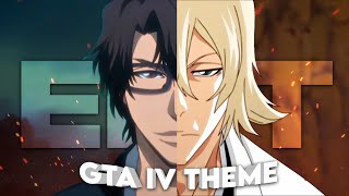 Aizen x Urahara  GTA IV Theme Edit [upl. by Aikyn990]